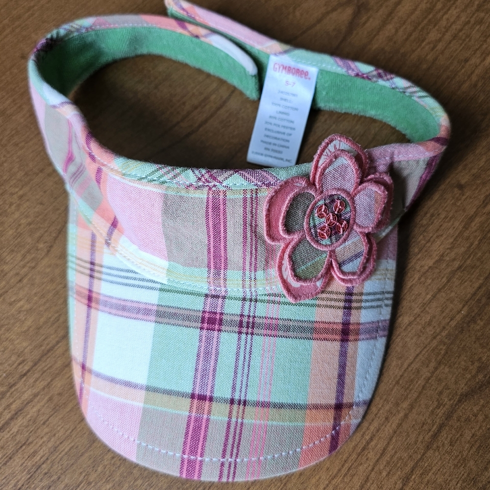 Gymboree girls Coral Reef visor sz 5-7